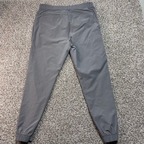 BYLT Premium Basics Everyday Pant Mens 34 Grey Jogger Chino Stretch Trousers - Picture 8 of 10